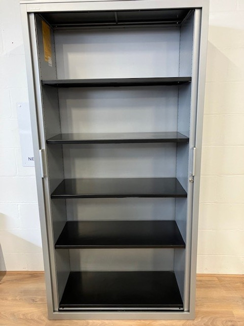 Steelcase Full Height Tambour Storage Cupboard