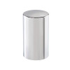 33mm x 3-1/2" Chrome Plastic Cylinder Nut Covers - Thread-On (Color Box of 10)