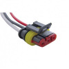 3 Wire Pin Plug (Bulk)