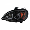 Blackout Projection Headlight With LED Position Light For 2001-2020 Freightliner Columbia - Passenger