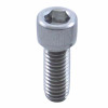 Chrome Plastic Socket Head Screw Caps For 3/8" Screw (10-Pack)