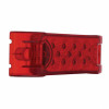 13 LED Reflector Rectangular Light (Clearance/Marker) - Red LED/Red Lens