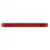 11 LED 17" Light Bar Only (Stop, Turn & Tail) - Red LED/Red Lens