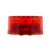 9 LED 2" Round Light (Clearance/Marker) - Red LED/Red Lens