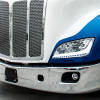 Chrome Projection Headlight With LED Position Light & Signal For 2012-2021 Peterbilt 579- Passenger