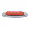 4 LED Reflector Light (Clearance/Marker) - Red LED/Red Lens