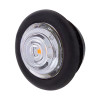 1 LED Mini Clearance Light Amber LED With Clear Lens With Rubber Grommet (Bulk)