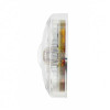 15 LED 3" Reflector Series 4 Light For Double Face Light Housing - Amber LED/Clear Lens (Bulk)