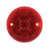 30 LED 3" Dual Function Reflector Double Face Light Kit - Amber & Red LED/Amber & Red Lens