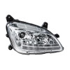 Chrome Projection Headlight With LED Sequential Turn and DRL For 2012-2021 Peterbilt 579- Passenger