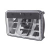 ULTRALIT - High Power LED 4" X 6" Low Beam Headlight With Polycarbonate Lens & Housing