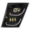 "Blackout" High Power LED Fog Light With LED DRL & Position Light For 2003-2017 Volvo VN/VNL - Driver