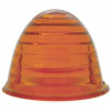 Beehive Glass Marker Light Lens - Amber