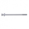 Stainless 1 Long & 1 Short Bus Light Mounting Screws