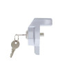 Heavy Duty Aluminum Glad Hand Lock - Chrome