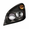 "Blackout" LED Headlight For 2008-2017 Freightliner Cascadia - Driver