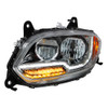 Chrome LED Headlight For 2018-2022 International LT- Driver Side