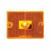 -Rectangular Light (Clearance/Marker) With Reflex Lens - Amber Lens