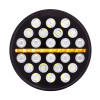 ULTRALIT - 24 High Power LED Circular Light With Dual Color LED Position Light Bar