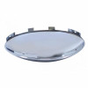 Universal Stainless Steel Dome Front Hub Cap - 7/16" Lip