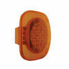 22 LED Turn Signal Light With Reflector For 1996-2010 Freightliner Century - Amber LED/Amber Lens