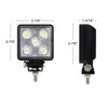 5 LED High Power Mini Work Light - Square Spot Light