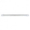24 LED Dual Function 12" GloLight Bar With Bezel - Amber LED/Clear Lens