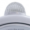 Chrome Guide 682-C Headlight H6024 & Dual Mode LED Signal - Clear Lens
