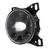 9 LED Projector Fog Light With LED Position Lights For Peterbilt 579/587 & Kenworth T660 - Black