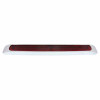 19 LED 17" Light Bar With Bezel (Stop, Turn & Tail) - Red LED/Red Lens