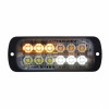 12 High Power LED Super Thin Warning Light - Amber LED & White LED (Bulk)