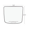 Auxiliary Convex Mirror For 2004-2012 Volvo VNL - Heated