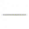 10 LED 9" Dual Function Light Bar - White LED/Clear Lens (Bulk)