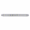 10 LED 9" Auxiliary Light Bar With Bezel - White LED/Clear Lens