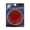 7 LED 4" Round Competition Series Light (Stop, Turn & Tail) - Red LED/Red Lens