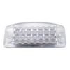 21 LED Rectangular Light (Clearance/Marker) - Amber LED/Clear Lens