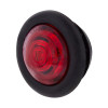 1 LED Mini Clearance Light Red LED With Red Lens With Rubber Grommet (Bulk)