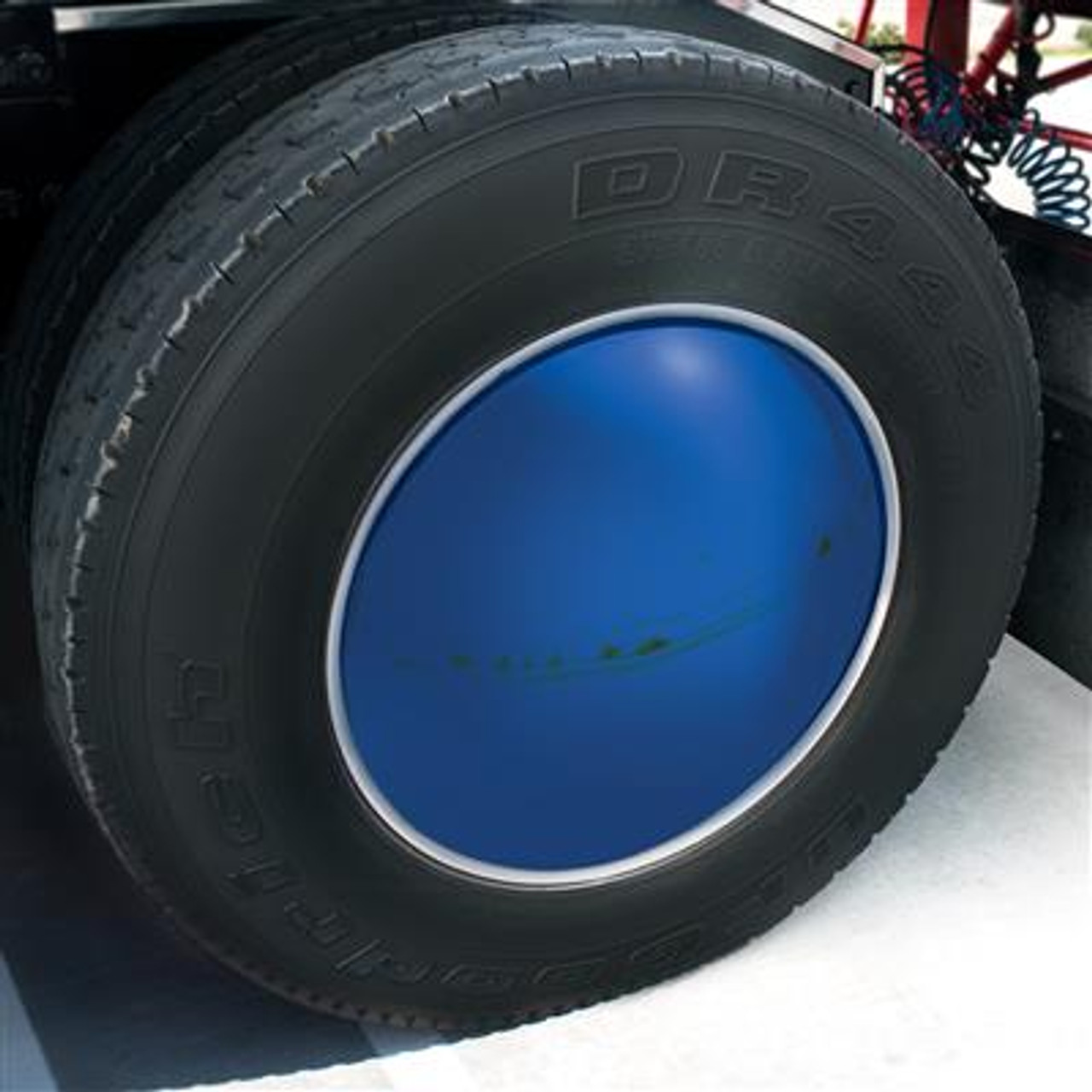 Aero Full-Moon Rear Axle Cover Kit - Indigo Blue