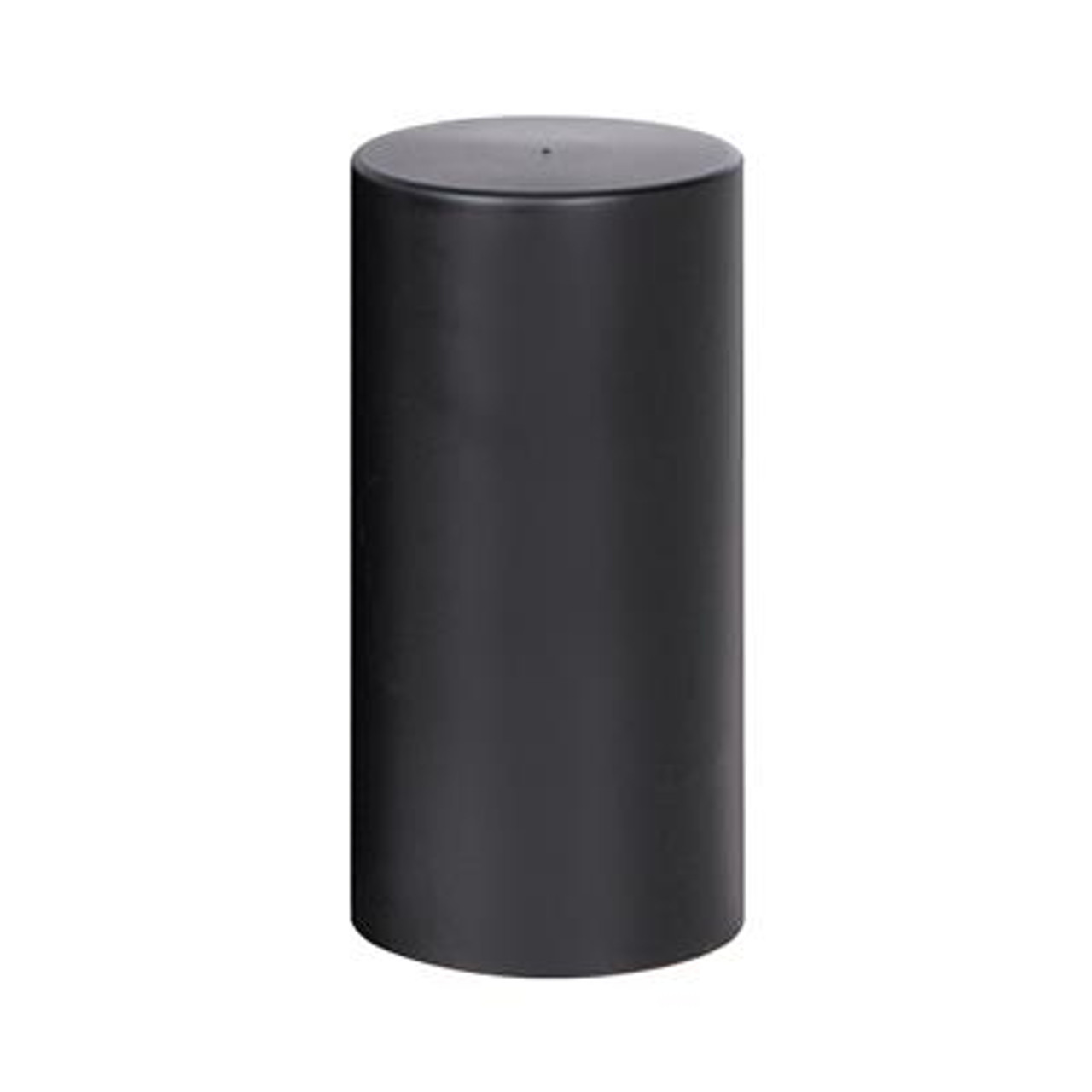 33mm x 4-1/4" Matte Black Tall Cylinder Nut Covers - Thread-On (60-Pack)