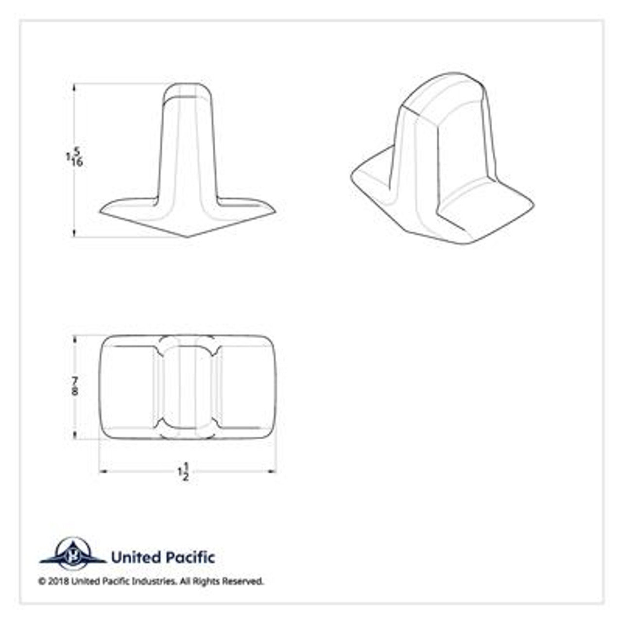 Chrome plastic Toggle Switch Cover For Kenworth T700 (2011-2014) And T2000 (1996-2010)