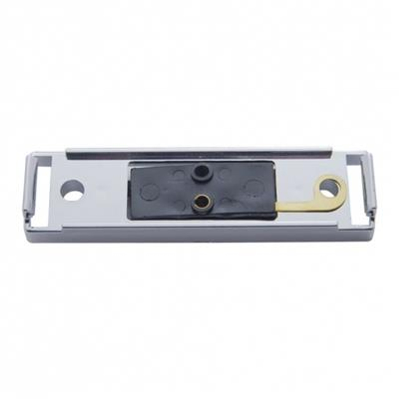 Rectangular Light Kit (Clearance/Marker) With Chrome Bracket - Amber Lens