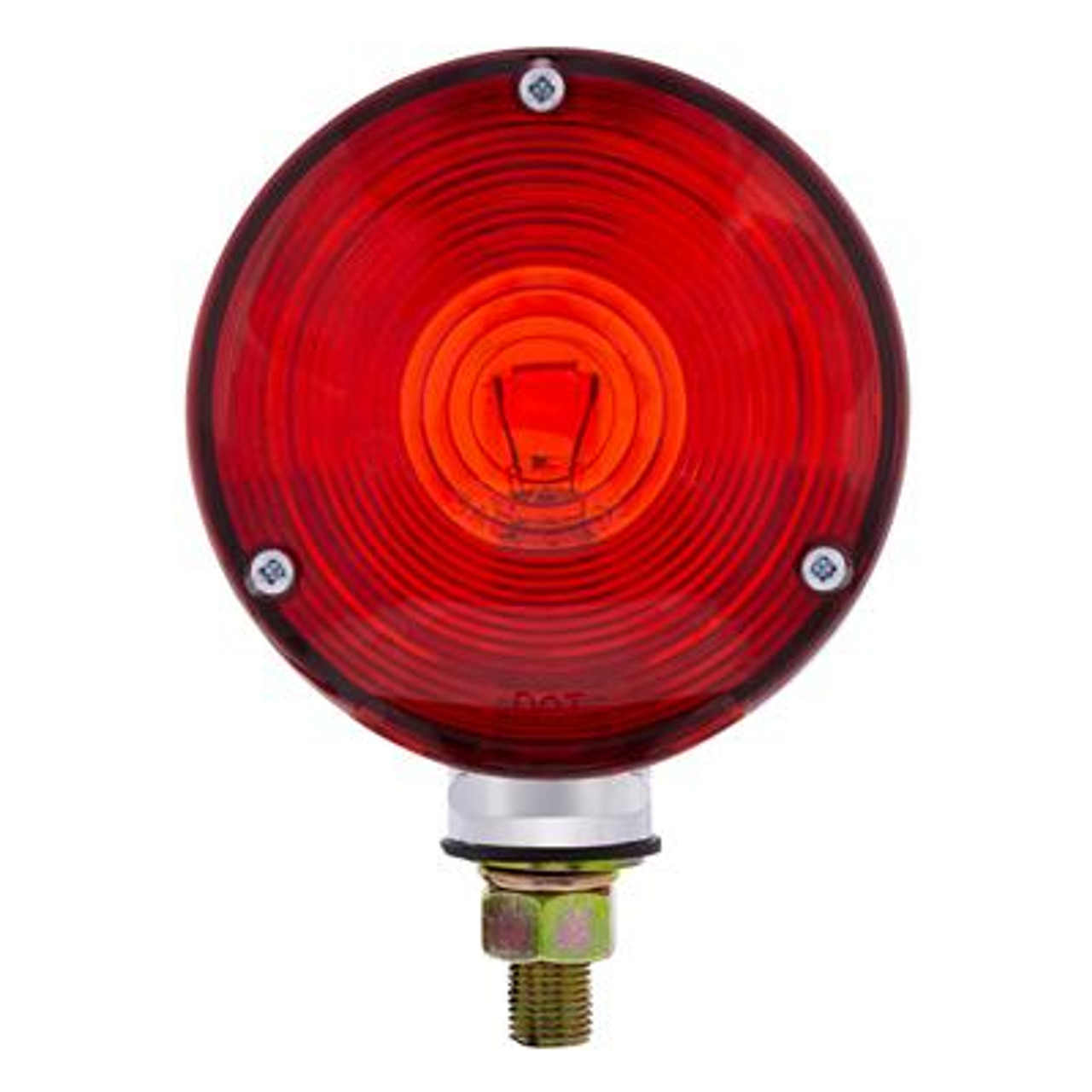 Double Face Turn Signal Light With 1157 Bulb - Amber & Red Lens