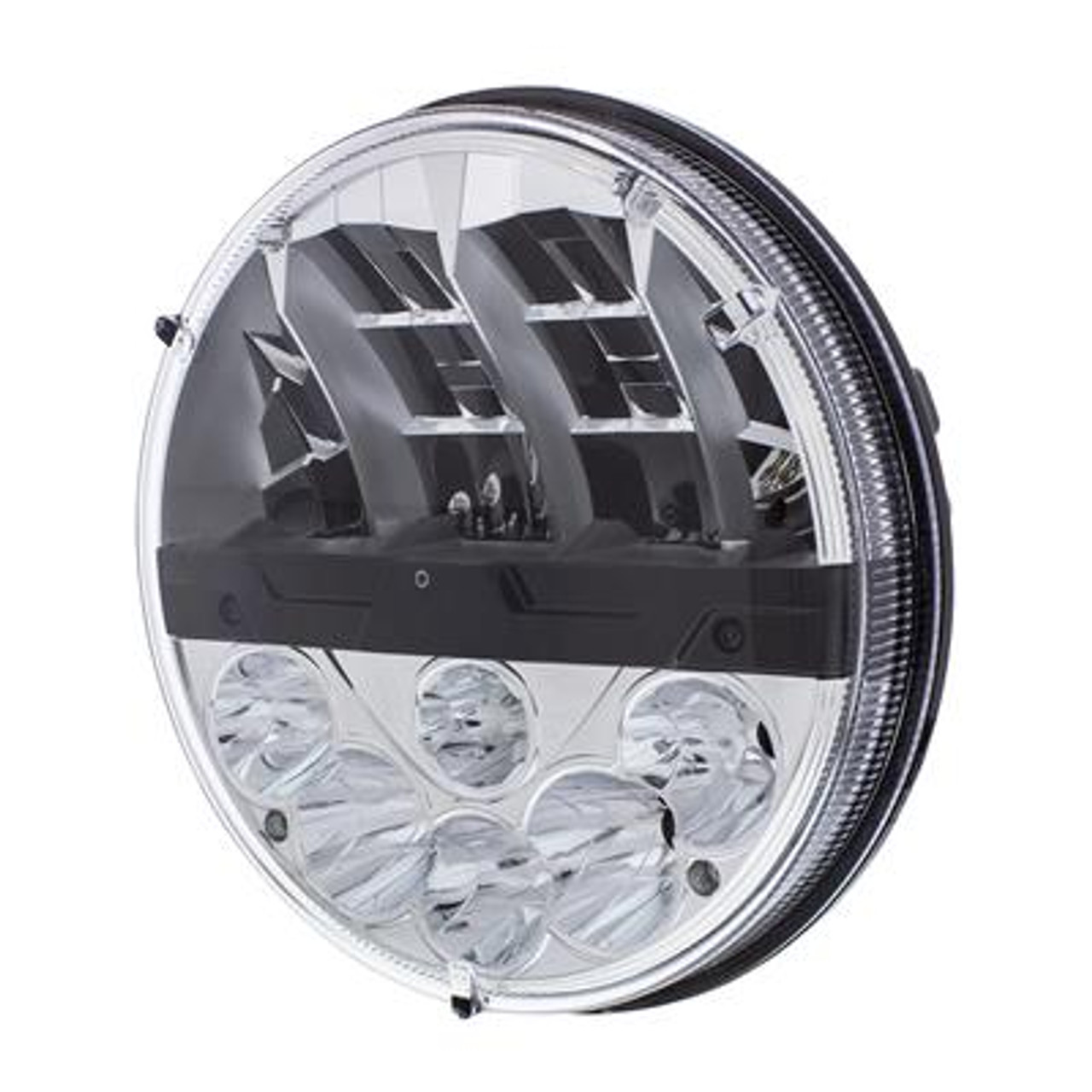 ULTRALIT - High Power LED 7" Headlight With Polycarbonate Lens & Housing