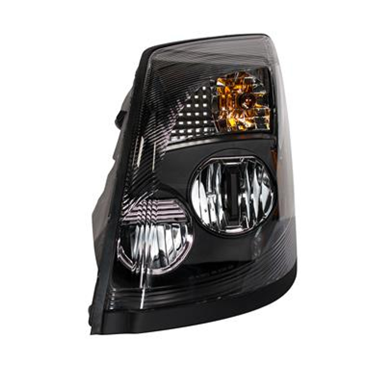 High Power LED "Blackout" Headlight for 2003-2017 Volvo VN/VNL - Driver