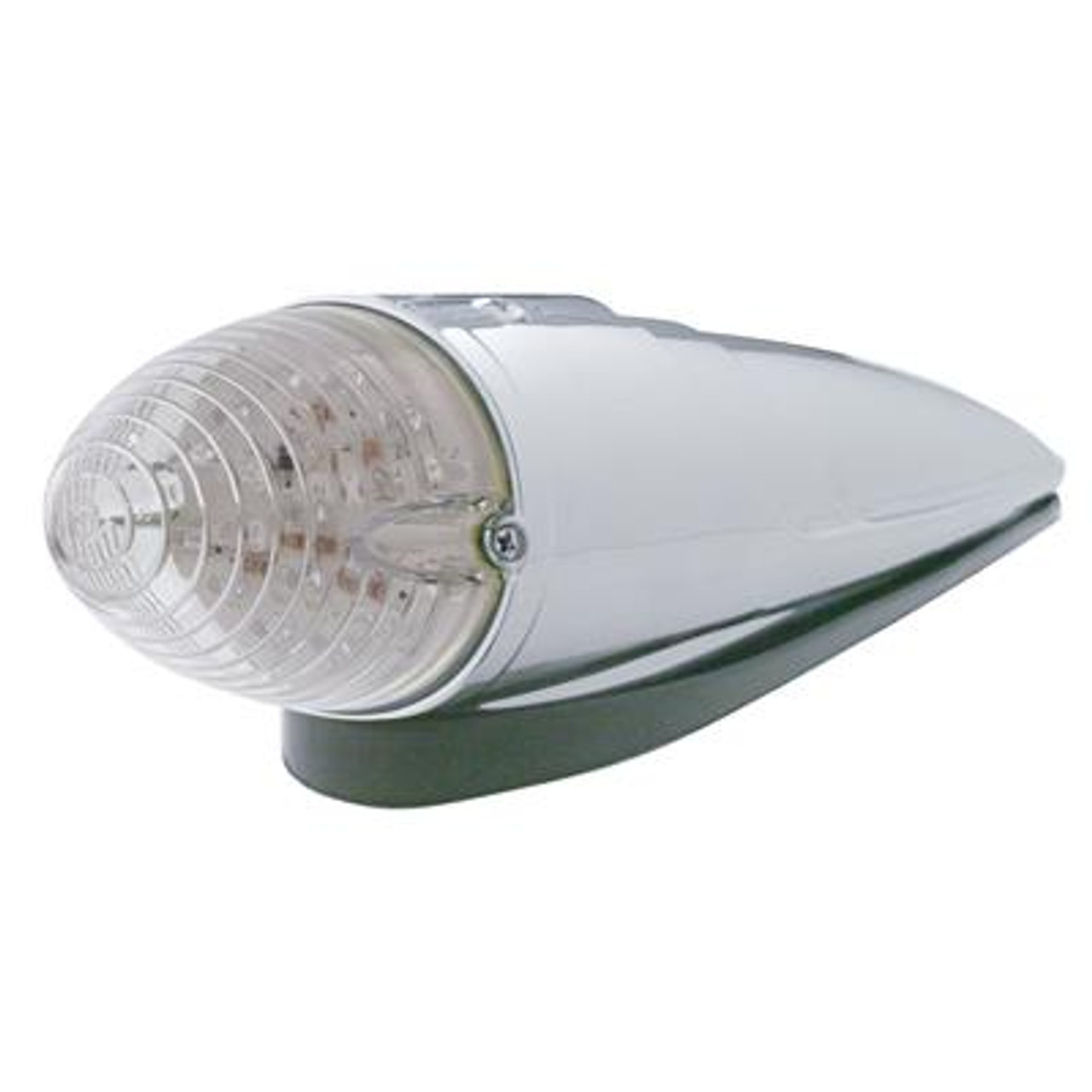 19 LED Beehive Grakon 1000 Style Cab Light Kit - Amber LED/Clear Lens