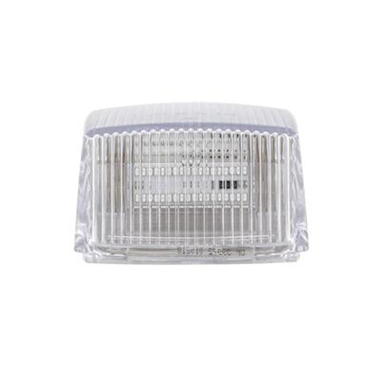 36 LED Square Cab Light - Amber LED/Clear Lens