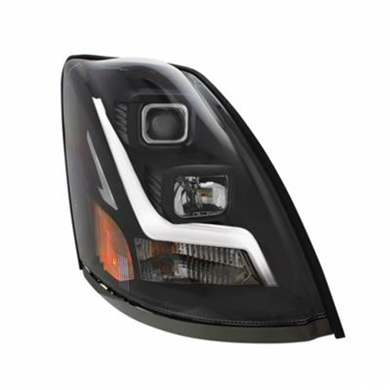 United Pacific makes a variety of headlight assemblies that will light up the road like never before. Applications are available for Peterbilt, Kenworth, Freightliner, and many more. Our headlights meet regulations for light emission and safety.