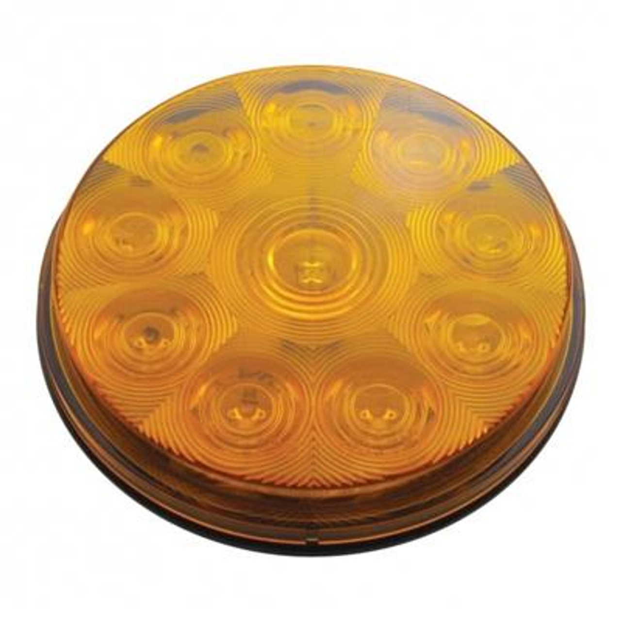 10 LED 4" Turn Signal Light - Amber LED/Amber Lens