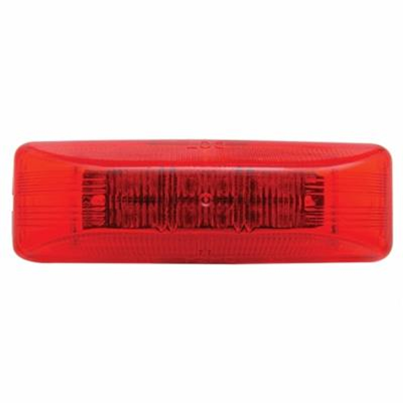 12 LED Rectangular Light Kit (Clearance/Marker) - Red LED/Red Lens (Bulk)