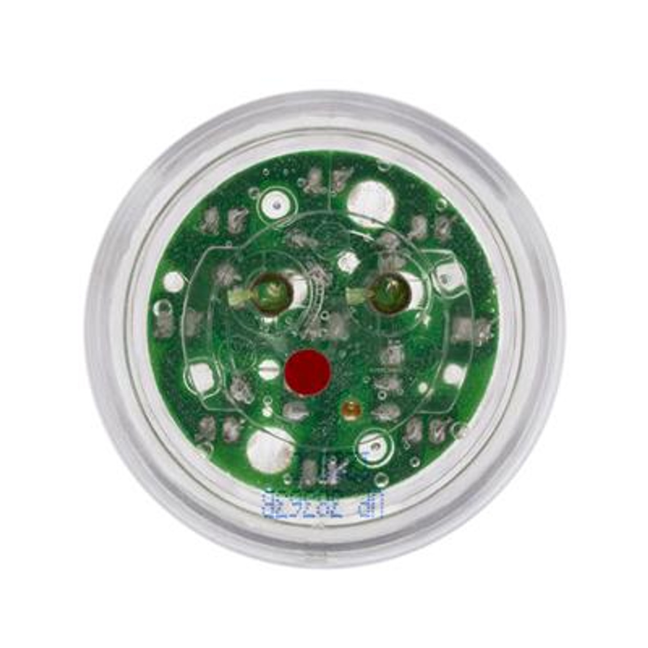 9 LED 2" Round Light (Clearance/Marker) - Red LED/Clear Lens (Bulk)